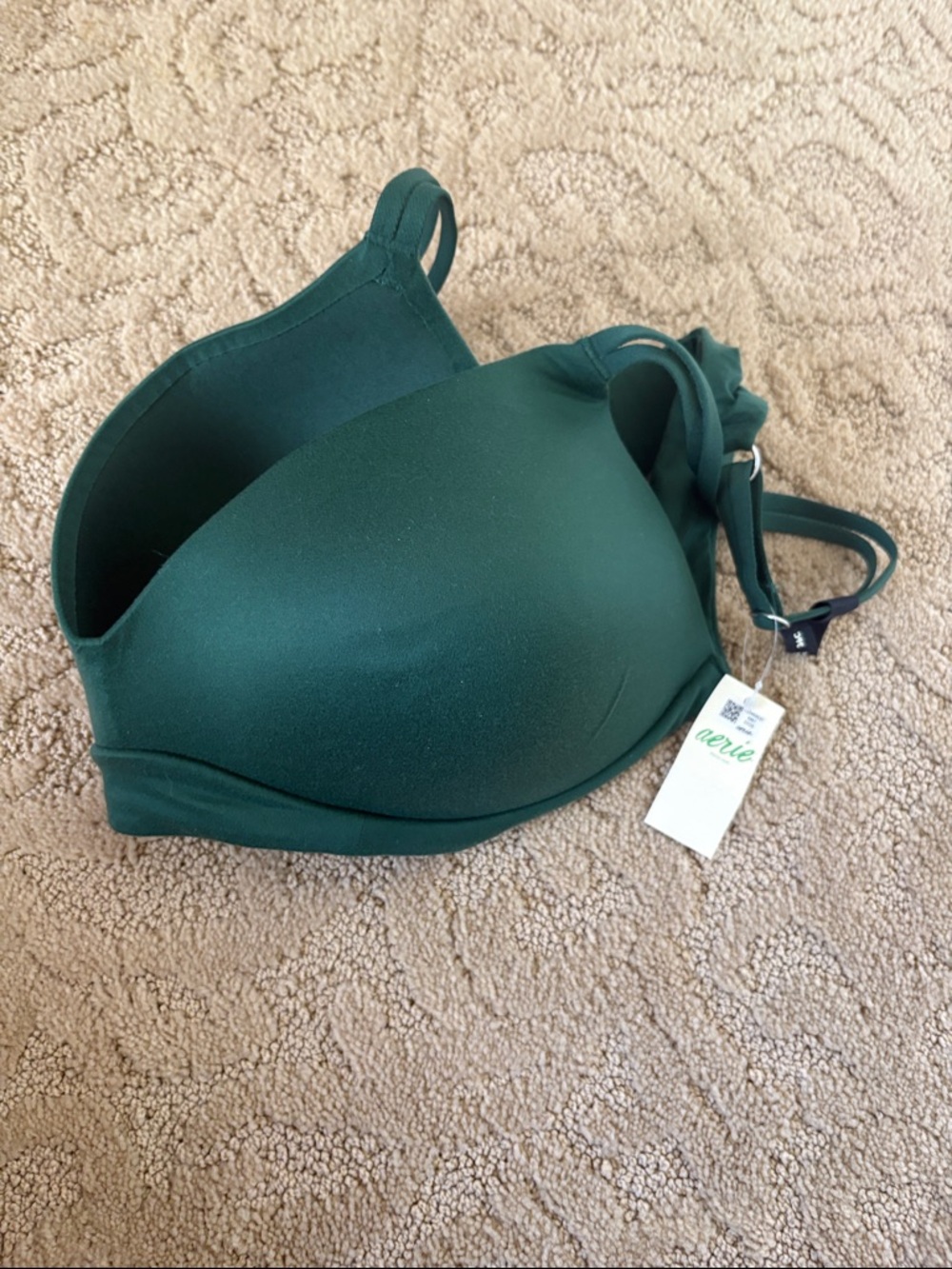 aerie Deep Teal Smooth Molded Bra
